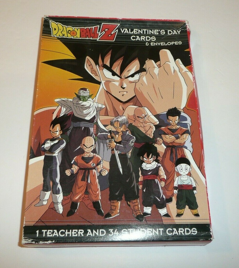 Dragon Ball Z Valentines