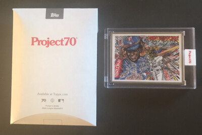 Topps Project 70 Card #8 Vladimir Guerrero Jr. by JK5 - ARTIST