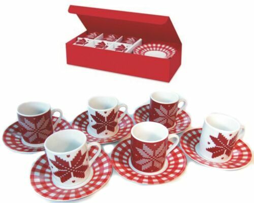 Lot De 12 Tasses Provençales Décoration Olives - Arts De La Table