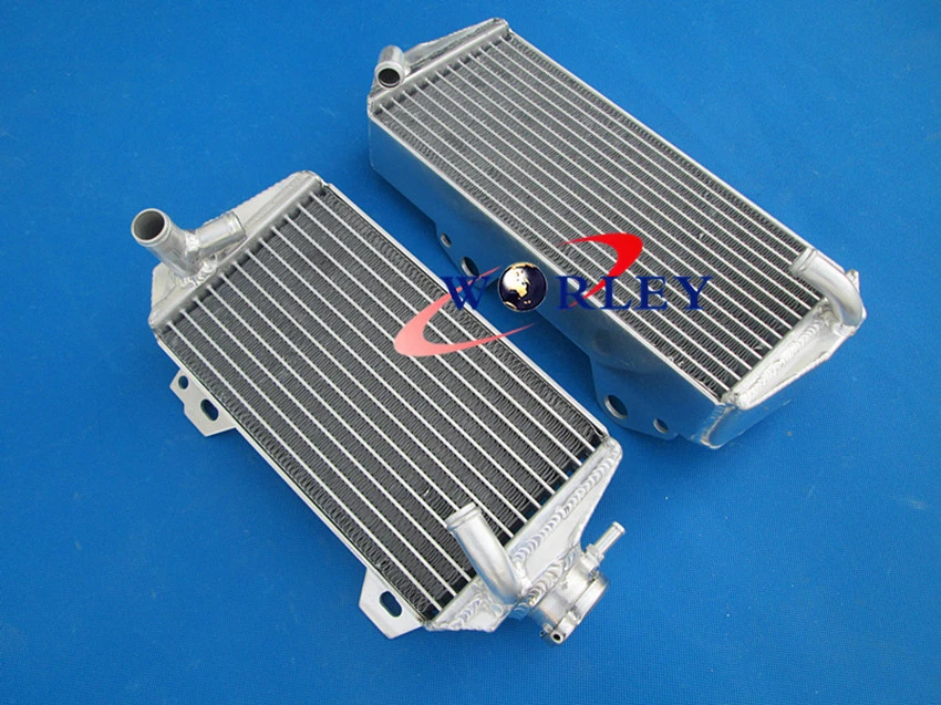 Radiador de aluminio para Suzuki RMZ450 RM-Z450 RMZ 450 RMX450Z 2008-2017 2015 2014 Foto 3 de 4