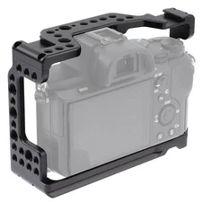 lacooppia Aluminum Camera Cage, Video Rig with 1/4-Inch Threads Replacement,