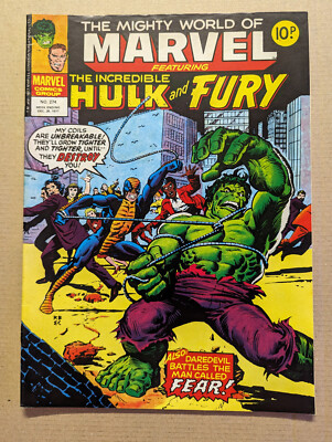 The Mighty World of Marvel #274 December 28 1977, Marvel UK Comic, FREE UK POST