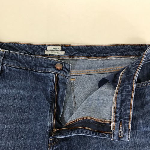 L.L. Bean Favorite Fit Boyfriend Jeans Damen Übergröße 20 Stretch Denim Freizeit - Bild 4 von 10