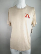 Smartwool Men Go Far Feel Good Graphic Short Sleeve Tee Almond Medium 02365-L31