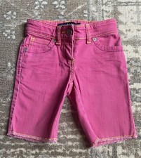 Mini Boden Girls Pink Denim Shorts 5Y
