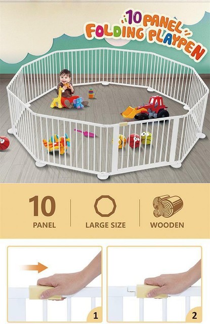 10 panel play yard