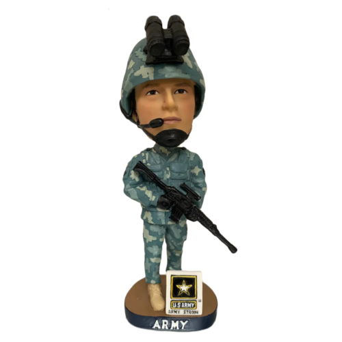 Army Soldier Bobblehead - Afbeelding 1 van 1