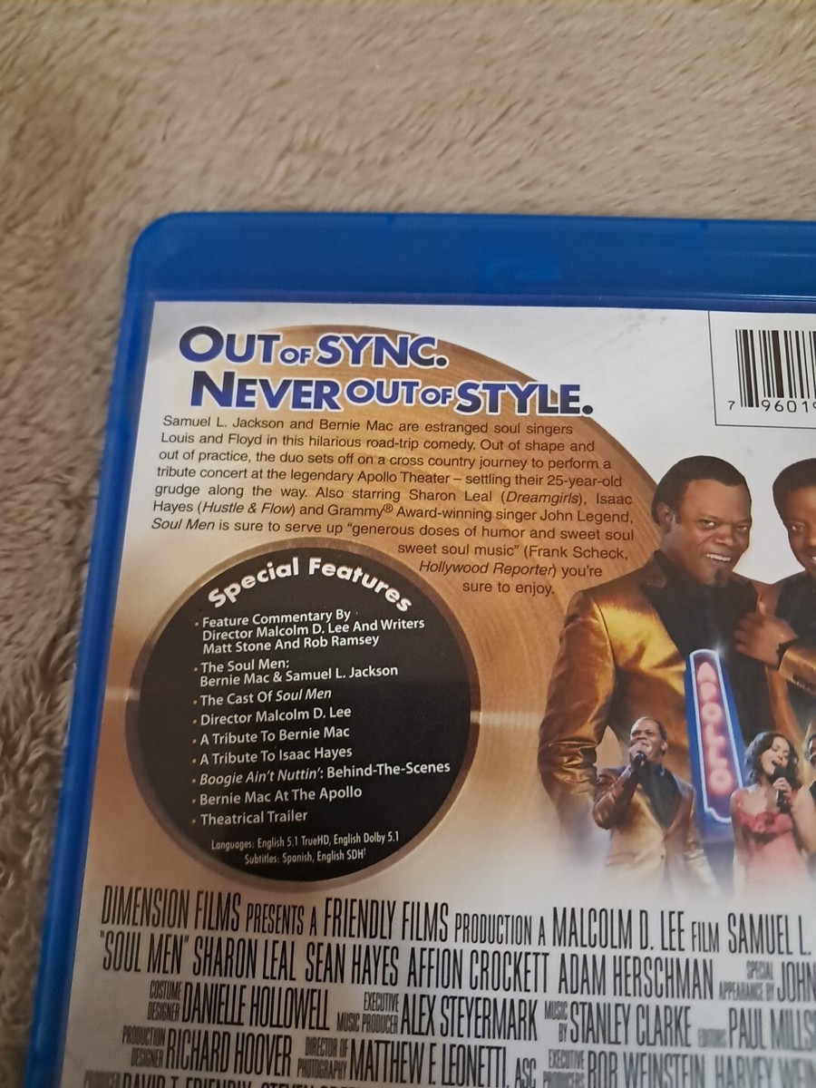 Soul Men (Blu-ray) Samuel L. Jackson, Bernie Mac Pre-Owned