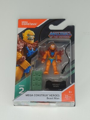 Mega Construx Heroes Series 2 Masters of the Universe Beast Man MOTU 2017