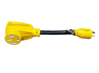 Camco Power Grip 55422, 4-Prong Generator Adapter **SALE**