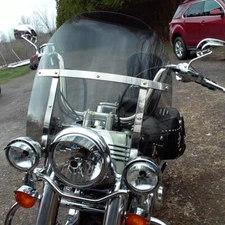 Windshield Windscreen W/ Bracket For 1994-2024 Harley Touring CVO Road King FLHR