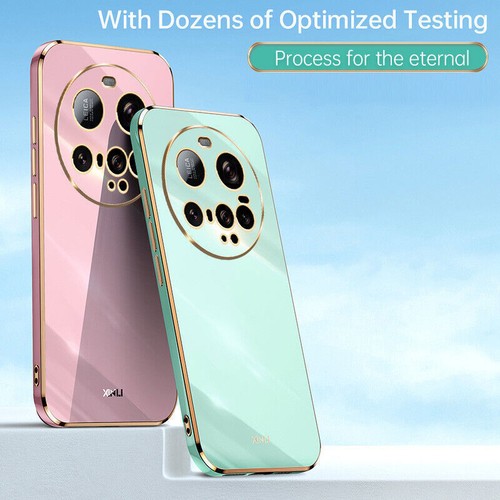 For XiaoMi 15 Ultra, Fashion Candy Plating Frame Soft Rubber Back Case Cover - Picture 2 of 21