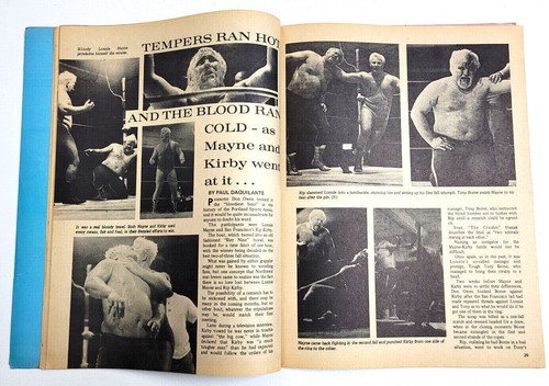 WRESTLING REVUE - MAY 1970 - FREDDY BLASSIE / FRITZ VON ERICH / DORY FUNK - Imagen 3 de 4