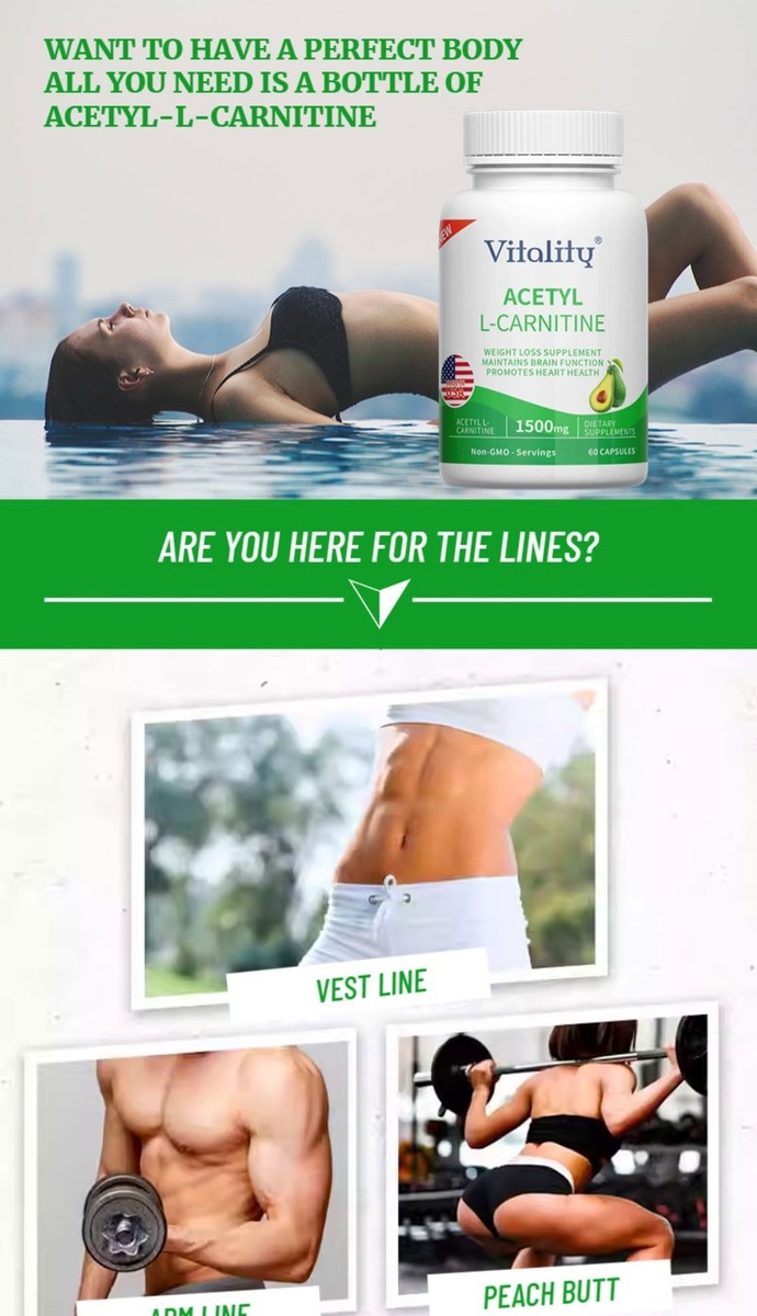 does acetyl l carnitine help you lose weight Acetyl L-Carnitine 1500mg Capsules Strong Fat Burner Weight Loss
