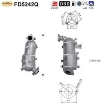 ✅ Ruß-Partikelfilter für Toyota RAV4, 2.2 D 4WD, Silizium, Euro 5