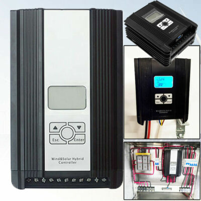 3000W 48V LCD Display Wind Solar Hybrid MPPT Charge Controller with ...