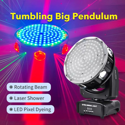 120W Pixel Beam Laser Wash Strobe DMX RGBW LED Moving Head Light for Stage Bar - Bild 6 von 15