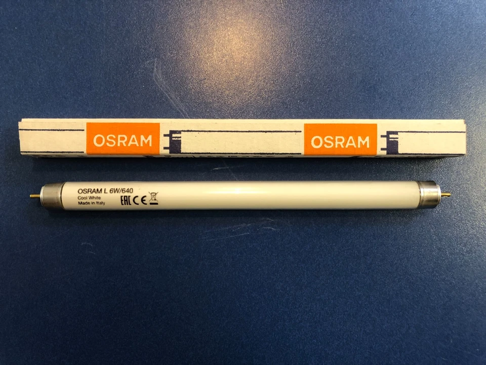 14x Lampe fluorescente L 6 Watt 640 - OSRAM