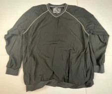 Weatherproof Men’s Black Golf Jacket Water Proof/Wind Resistant Size 2XL