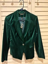 GREEN BLAZER ONE BUTTON SIZE 4