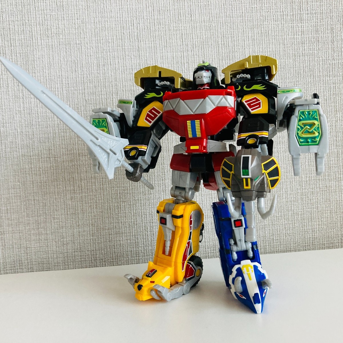 □プラバン(MVSミニインスト)　まる子　デラックスクイズ　MVS BANDAI Japan MiniPla Megazord Power Rangers Super Sentai