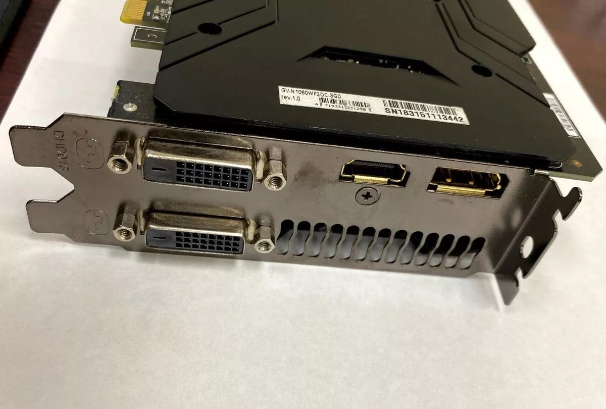 Gigabyte GeForce GTX 3GB Windforce OC GV NWF2OCGD Video