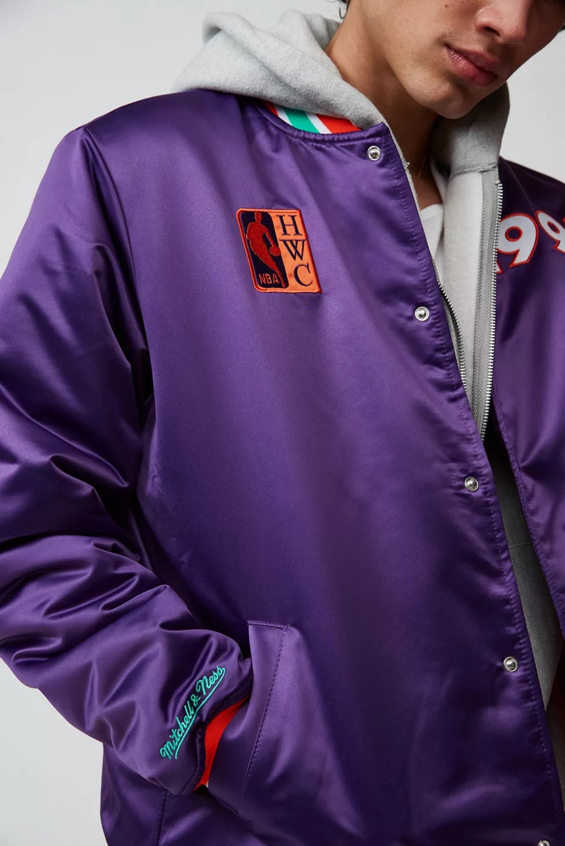 Mitchell & Ness Heavyweight Satin Varsity Jacket Medium | eBay Mitchell & Ness Heavyweight Satin Varsity Jacket Medium | eBay