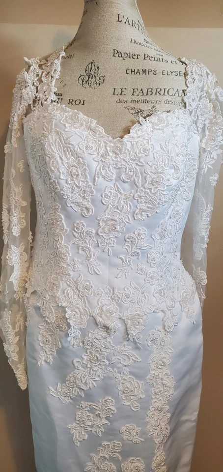 vestido de noiva tamanho 16 - Imagem 3 de 4