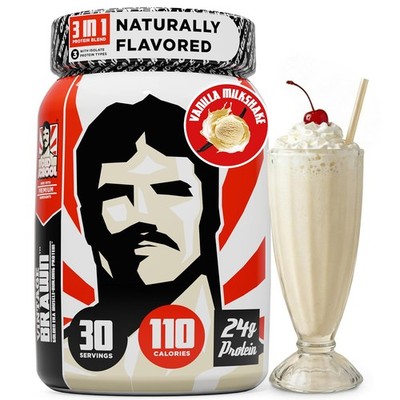 Vintage Brawn   Muscle-Building Protein Powder Isolate for Men  Women  