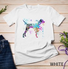 Colorful German Shorthaired Pointer Dog Lover Unisex T-shirt