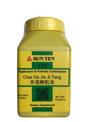 Sun Ten - Bupleurum & Pueraria Combination,  Granules / Chai Ge Jie Ji Tang