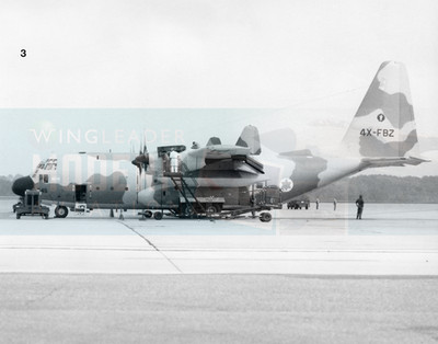 Lockheed C-130 Hercules (4X-FBZ) - Israeli Air Force - Original photo