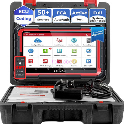 2026 LAUNCH X431 PRO Elite PRO5 OBD2 Scanner Car Diagnostic Tool ECU Key Coding