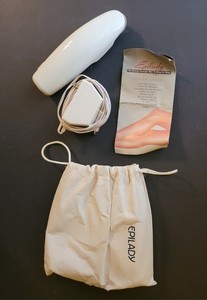 Vtg EPILADY ME 800-10 White Corded Coil Hair Epilator, Power Adapter Tested