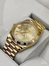 2018 Rolex Day-Date 40mm 228238 Presidential 18kt Yellow Gold Champagne Dial 7