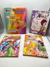 Set di quattro libri per bambini Winx Club vintage
