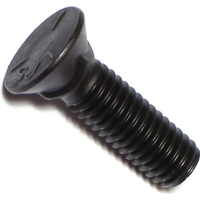 Hard-to-Find Fastener 014973294373 Grade 5 Plain Plow Bolts, 7/16-14 x 1-1/2,...