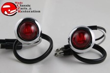 Custom Mini Red Led 0ccent Clearance Marker Lights Truck Hot Rat Street Rod