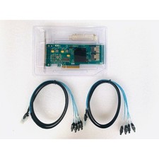 LSI SATA SAS 9211-8i IT Mode 8 Port 6Gb/s  2 SFF-8087 SATA Cable