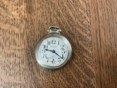 Running Waltham 645 Montgomery Dial Model 1908 Railroad Grade 21J 16s