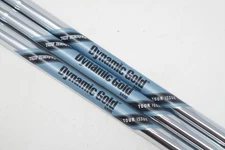 (3) New True Temper Dynamic Gold Tour Issue Blue Label S400 Stiff Wedge Shafts