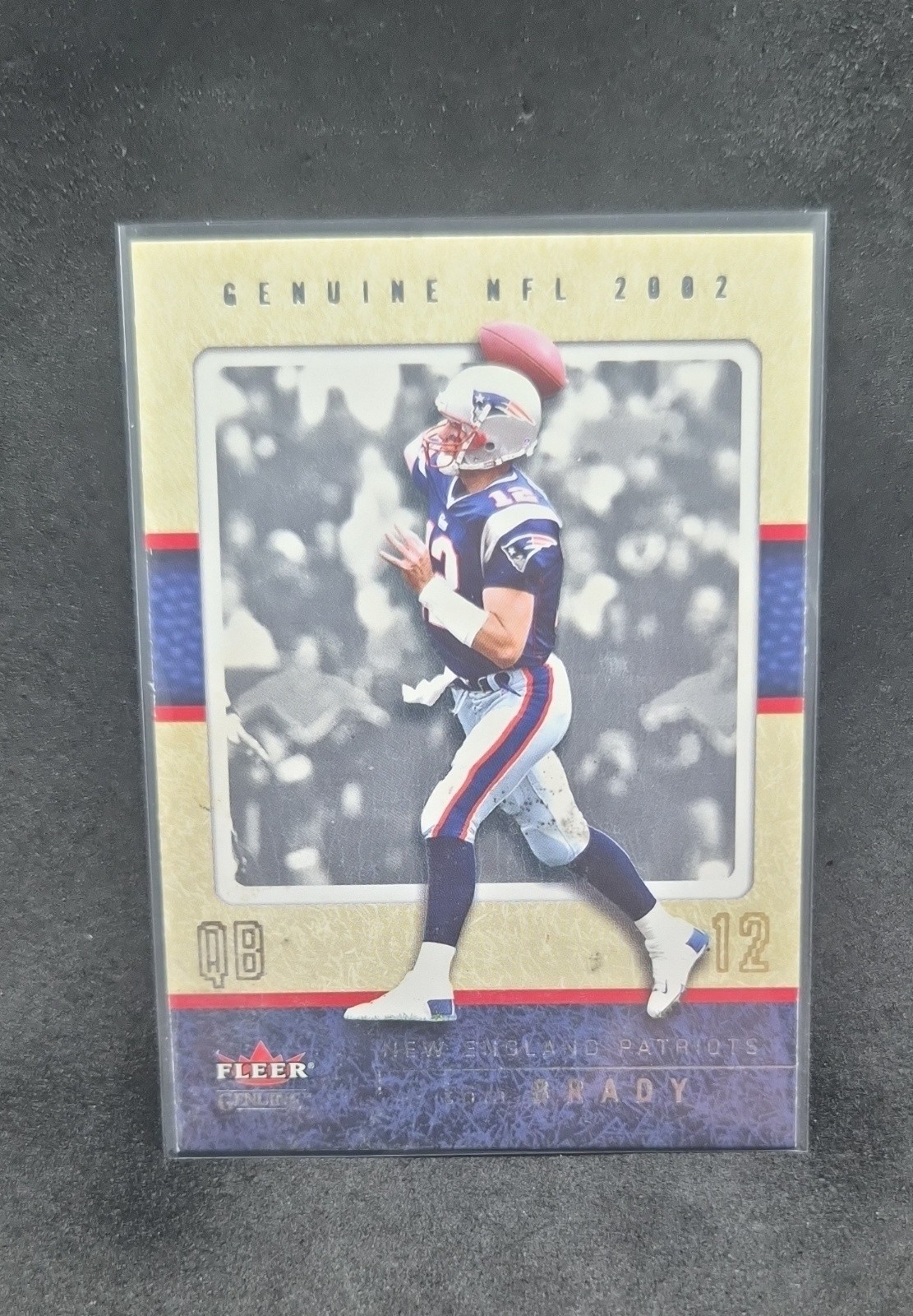 2002 Fleer Genuine - Tom Brady #43