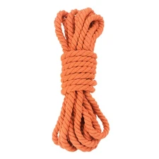 0.5 Inch 25 Feet Macrame Cord, Cotton Cord Rope String - Orange