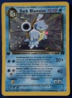 1st Edition Dark Blastoise 3/82 Team Rocket 2000 Holo Rare WOTC Pokémon Card TCG