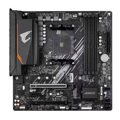 For Gigabyte B550M AORUS ELITE Motherboard Socket AM4 DDR4 M-ATX Mainboard *mp