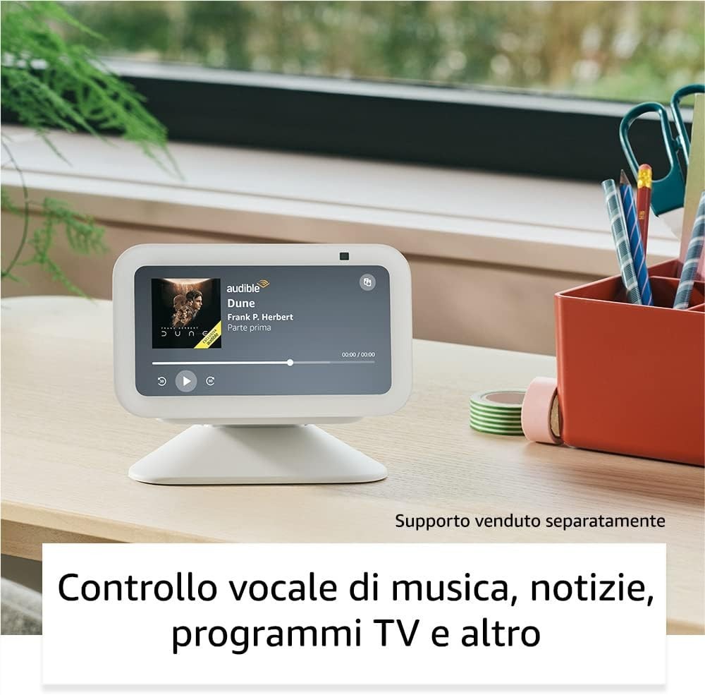 62Echo Show 5 (Ultimo modello)  Schermo touch intelligente e compatto con Alexa. - 3