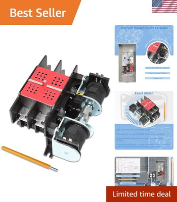 #ad #ad 200A Automatic Transfer Switch Generac Compatible amp; Listed for Safety $202.97