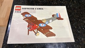 Vintage LEGO Advanced Models: Sopwith Camel (3451)