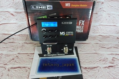 LINE6 M5 Stompbox Modeler Guitar Effect Pedal reverb fast ship from japan