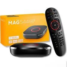 MAG544w3 TV Set-Top Box - 4K HDR TV Streaming Device with Amlogic S905Y4 Chip...